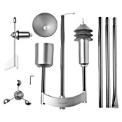 Homematic IP Sensor de resorte inalámbrico (Funciona con pilas, 15 x 40 x 65 cm, Acero inoxidable)