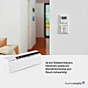 Homematic IP Fußbodenheizungsregler (52 x 225 x 75 mm, Funk, 230 V/50 Hz)