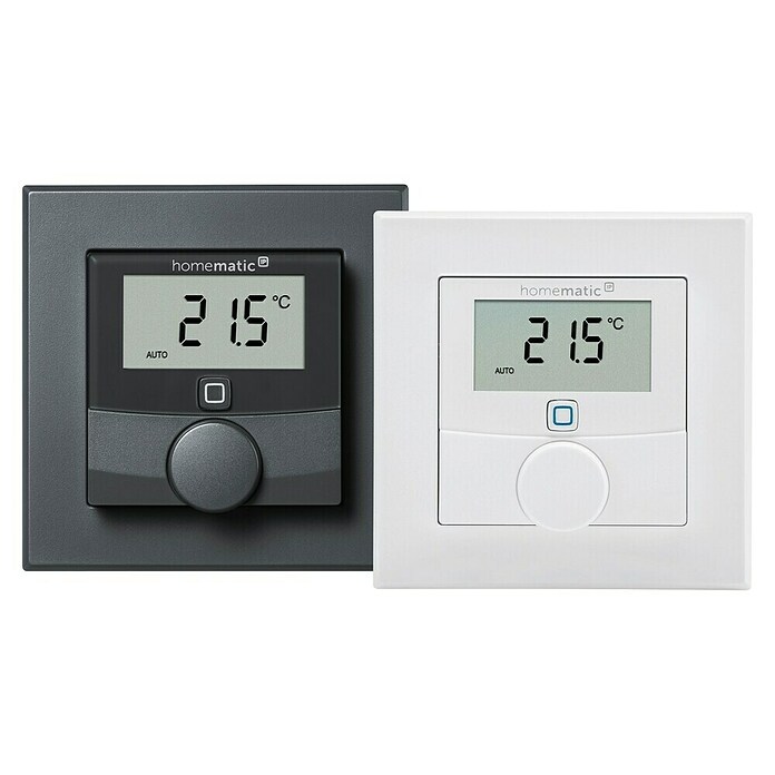 Homematic IP Funk-Raumthermostat HmIP-BWTH-A (Netzbetrieben, 230 V, 54 x 86 x 86 mm, Anthrazit) | BAUHAUS