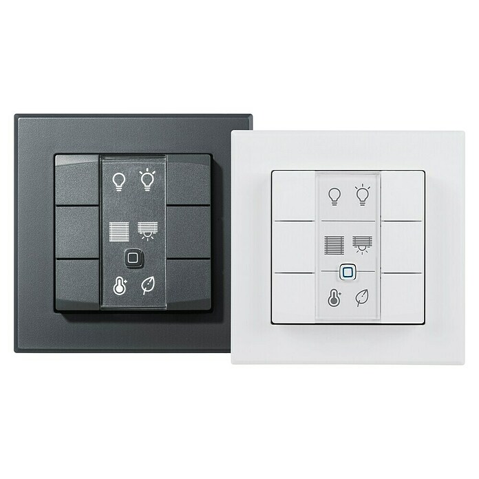 Homematic IP Receptor para pared (Funciona con pilas, Blanco, 22 x 86 x 86 mm)