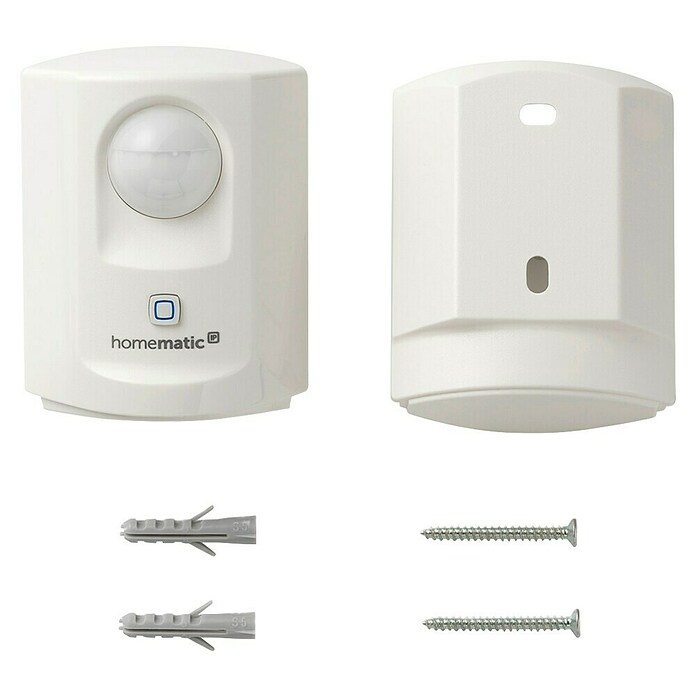 Homematic IP Detector de movimiento inalámbrico (Blanco, 34 x 52 x 65 mm, Funciona con pilas)
