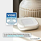 Homematic IP Funk-Raumthermostat HmIP-BWTH-A (Netzbetrieben, 230 V, 54 x 86 x 86 mm, Anthrazit) | BAUHAUS