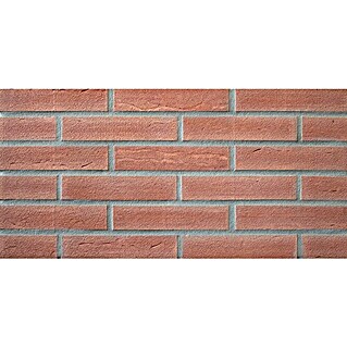 Celina Klinker Verblendstein Handform Rotsand (5,2 x 24 cm, Rot, Steinoptik)