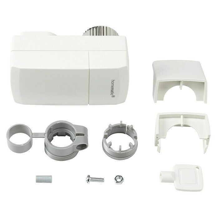 Homematic IP Termostato de radiador HmIP-eTRV-C-2 (M30 x 1,5 mm, Funciona con pilas, Blanco) | BAUHAUS