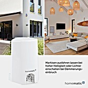 Homematic IP Funk-Lichtsensor (Weiß, 5,2 x 6,5 x 3,4 cm, Batteriebetrieben)
