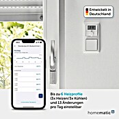 Homematic IP Fußbodenheizungsregler (52 x 225 x 75 mm, Funk, 230 V/50 Hz)