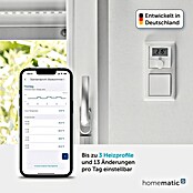 Homematic IP Funk-Raumthermostat (Netzbetrieben, 230 V/50 Hz, 54 x 86 x 86 mm)
