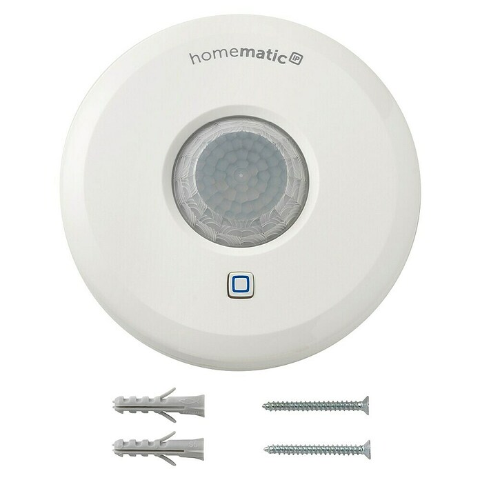 Homematic IP Sensor de movimiento (Funciona con pilas, Ø x Al: 10 x 2,9 cm, Sensores de movimiento, 105°)