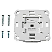 Homematic IP Interruptor para persianas (Empotrado, 71 x 71 x 37 mm, Radio)
