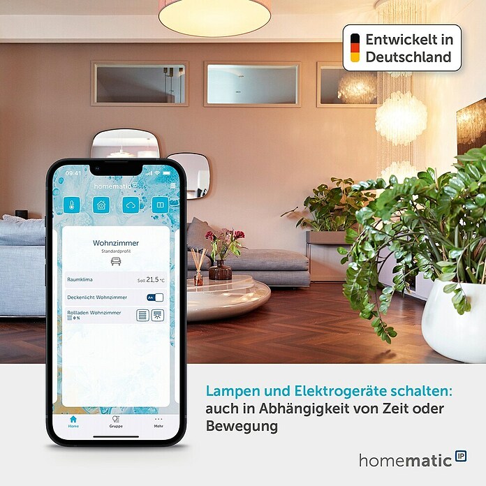 Homematic IP Funkschalter HmIP-FSI16 (Unterputz, 230 V, 16 A, 3 220 W) | BAUHAUS