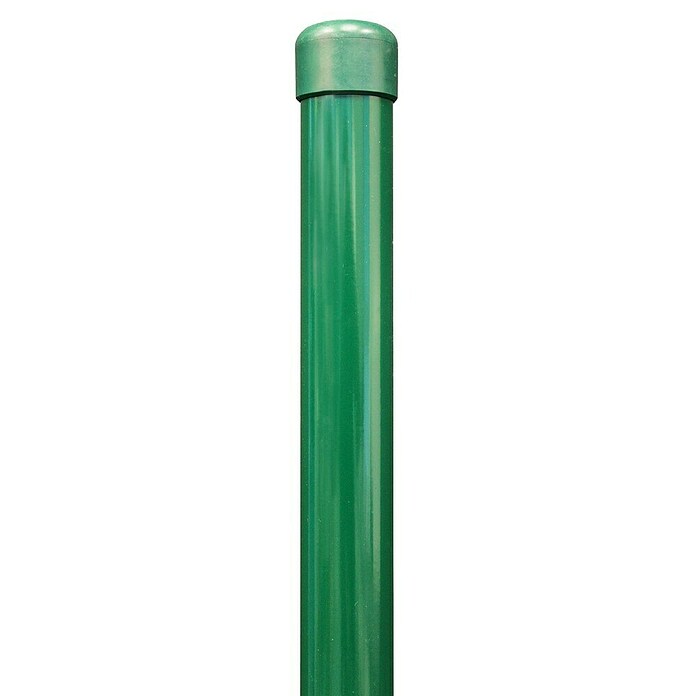 Alberts Ograjni steber P 34  (Premer: 34 mm, Zelena, Jeklo) | 7402 - Zaunpfosten/Streben | IAGA - Metallzaun | IAG - Außenbereichsausstattung | IA - Gartenhartware | I - Stadtgarten | BAUHAUS