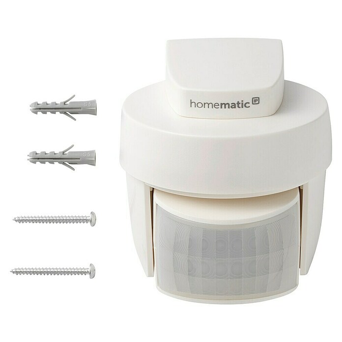 Homematic IP Bewegungsmelder HMIP-SMO-2 (Weiß, Erfassungsreichweite: 12 m, Erfassungswinkel: 90 °) | BAUHAUS