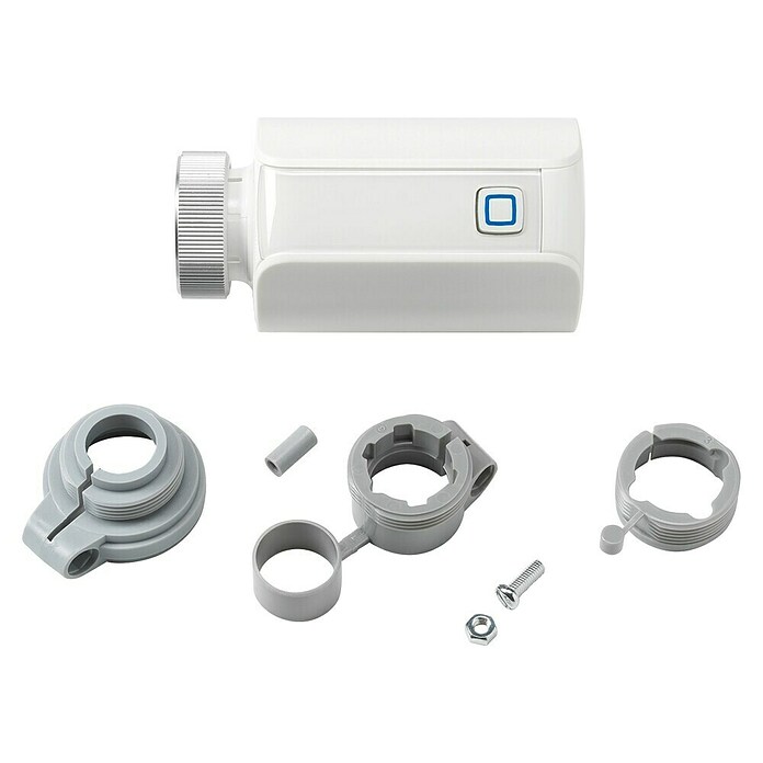 Homematic IP Termostato de radiador (Conexión de válvula: M30 x 1,5 mm, Funciona con pilas, 94 x 53 x 55 mm) | BAUHAUS