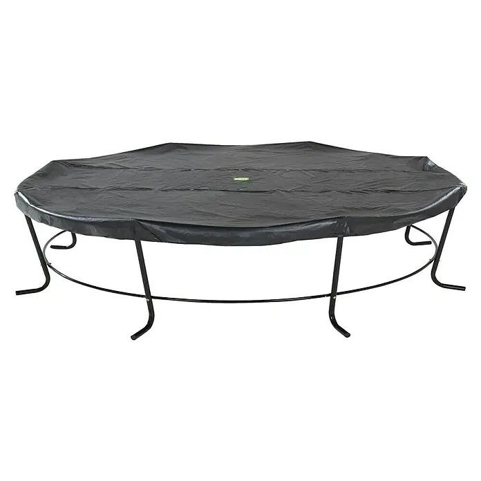 Exit Toys Trampolin-Abdeckplane Premium - Durchmesser: 427 cm, Schwarz, Kunststoff - Robuste schwarze, runde Trampolinabdeckung auf dem Gestell.