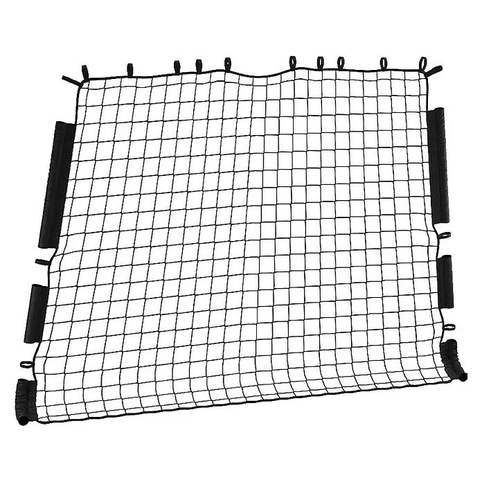 Exit Toys Fußballtor GetSet Fußballnetz MB200 - Passend für: GetSet Monkeybar MB200, 250 x 234 cm, Schwarz - Schwarzes Laderaumnetz mit gepolsterten Seiten und oberen Befestigungsschlaufen.