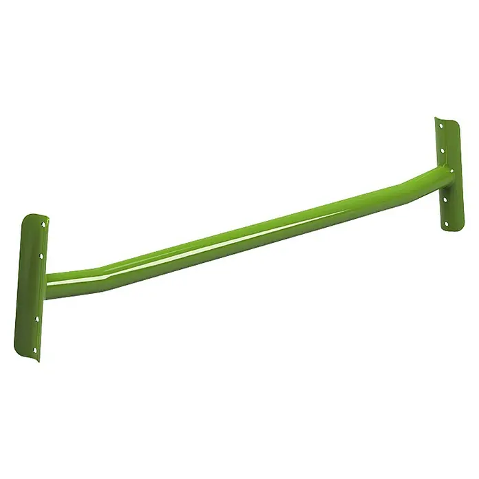 Exit Toys Turnstange GetSet Push-Up-Stange - Passend für: Alle GetSet Monkeybars, GetSet Powerstations PS510 und PS520, Grün - Kalkgrüner, gebogener Metall-Querholm mit flachen Montageplatten und vorgebohrten Löchern an beiden Enden.