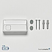 Homematic IP Klingeltaster (Weiß, 9,3 x 12,2 x 3,6 cm, Kunststoff) | BAUHAUS