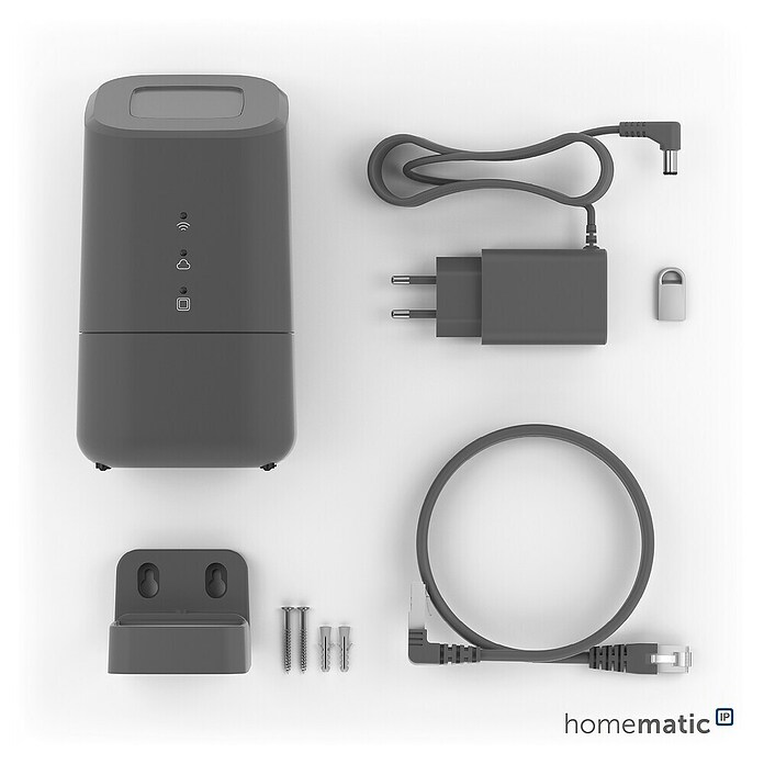 Homematic IP Centro de control HmIP-HCU1 (L x An x Al: 9,6 x 9,6 x 17,3 cm) | BAUHAUS