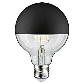 Paulmann LED-Lampe Vintage Globe-Form E27 (E27, Warmweiß, Klar/Schwarz, G95, Matt)