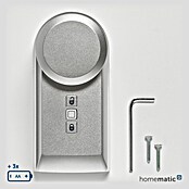 Homematic IP Cerradura inalámbrica (Plata, Funciona con pilas, 36 x 56 x 118 mm) | BAUHAUS