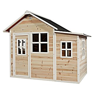Exit Toys Spielhaus Loft 150 (L x B x H: 188 x 149 x 159 cm, Holz, Natur)