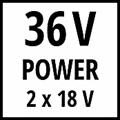 Einhell Power X-Change 18V Desbrozadora de batería Agillo 36/255 (18 V, 4 Ah, 2 baterías, Ancho de corte hilo: 30 cm, Ancho de corte cuchilla: 25,5 cm) | BAUHAUS
