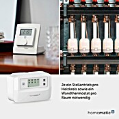 Homematic IP Fußbodenheizungsregler HmIP-FALMOT-C8 (135 x 52 x 85 mm) | BAUHAUS