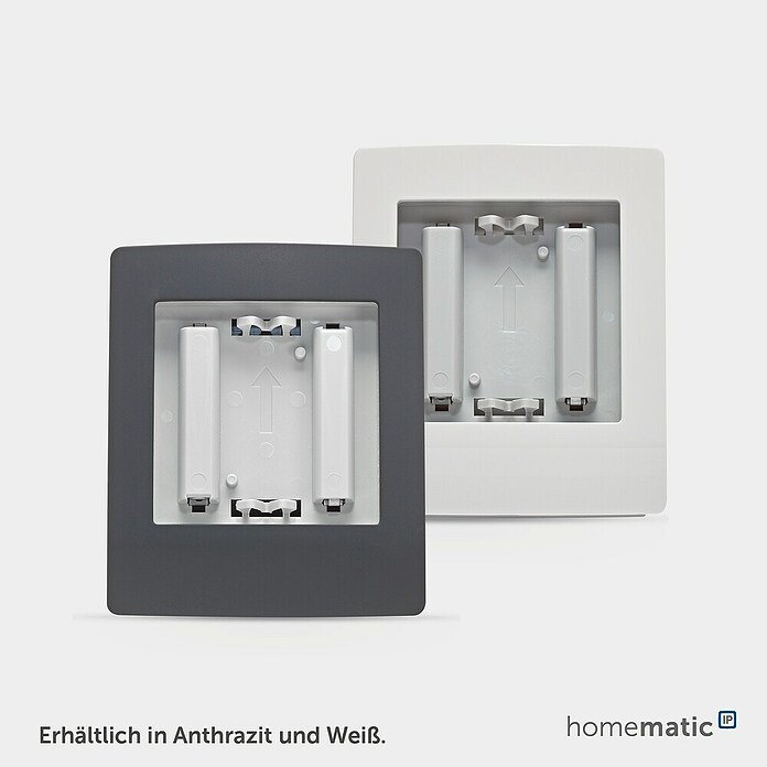 Homematic IP Halterung Tischaufsteller HmIP-DS55-A (Batteriebetrieben, 7,9 x 9 x 6,7 cm, Anthrazit) | BAUHAUS