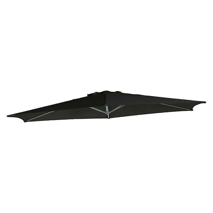 Sunfun Techo de repuesto Toscana II - Diámetro: 300 cm, Antracita, Específico para: Sunfun Parasol de jardín Toscana II - Parasol rectangular negro para uso exterior, ideal para jardines o terrazas. Proporciona sombra y es resistente.