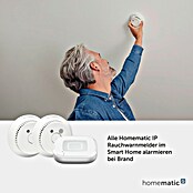 Homematic IP Starter-Set 2x Rauchmelder mit Access Point 2 HmIP-SK27 (Weiß) | BAUHAUS