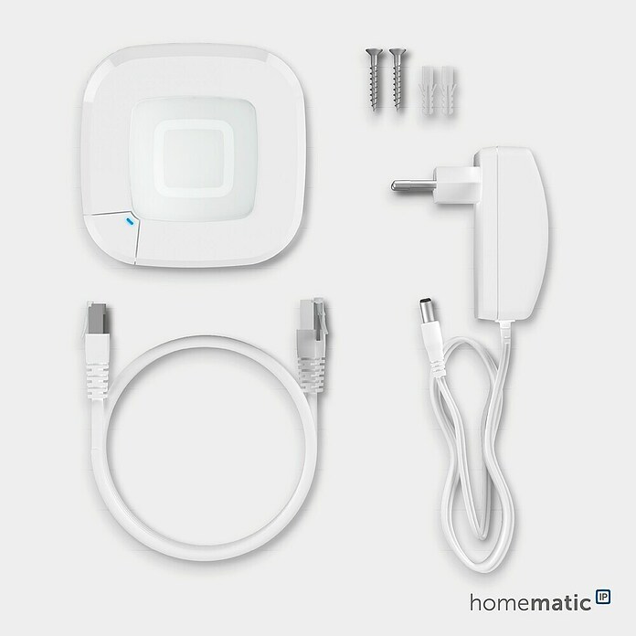 Homematic IP Centro de control Access Point 2 (L x An x Al: 10,4 x 10,4 x 4 cm) | BAUHAUS