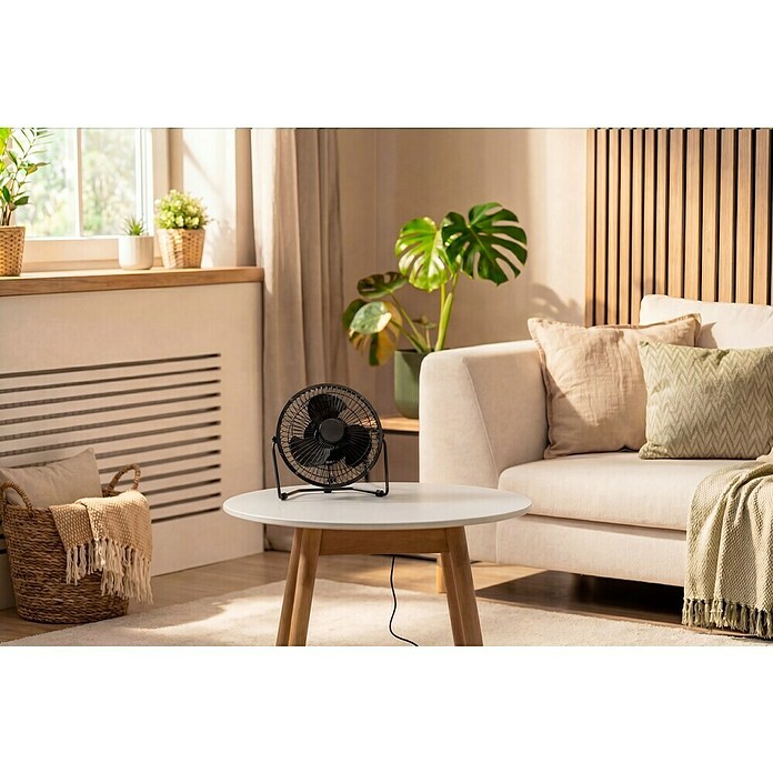 Voltomat USB ventilator Mini  (Črna, 18 cm) | 3443 - Tisch/Standventilatoren QM | CBLB - Ventilatoren Qualitätsmarke | CBL - Ventilatoren | CB - Elektroinstallation | C - Elektro | BAUHAUS