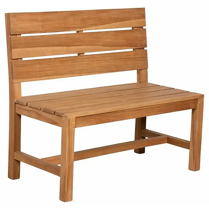 Bene Living Gartenbank Lewes - Teakholz, Natur
