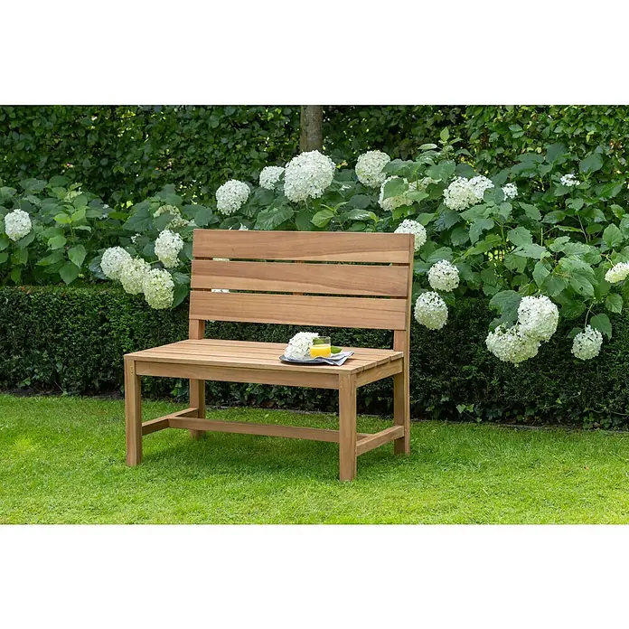 Bene Living Gartenbank Lewes - Teakholz, Natur