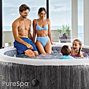 Intex Pure Spa Hidromasaje móvil Greenwood (Ø x Al: 196 x 71 cm, Gris/Blanco, 795 l) | BAUHAUS