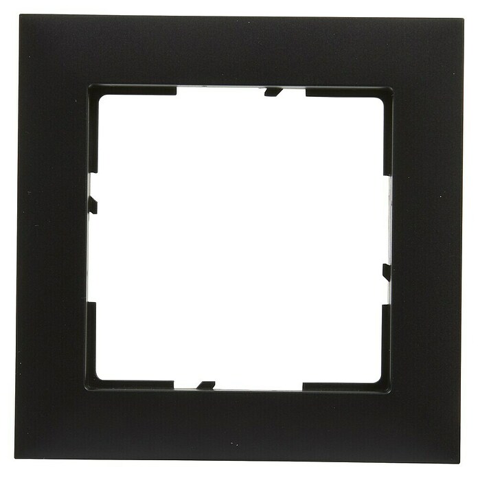 Legrand Suno Marco (Negro, Modelo de mecanismos: x 1, Plástico, Colocar) | BAUHAUS