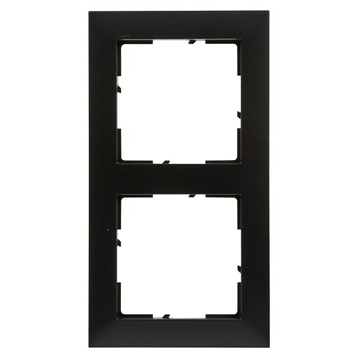 Legrand Suno Marco (Negro, Modelo de mecanismos: x 2, Plástico, Colocar) | BAUHAUS