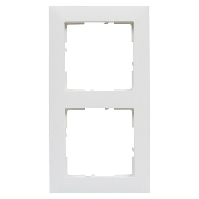 Legrand Suno Marco (Blanco, Modelo de mecanismos: x 2, Plástico, Colocar) | BAUHAUS