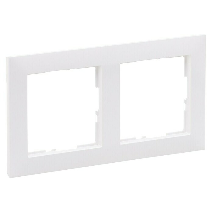 Legrand Suno Marco (Blanco, Modelo de mecanismos: x 2, Plástico, Colocar) | BAUHAUS