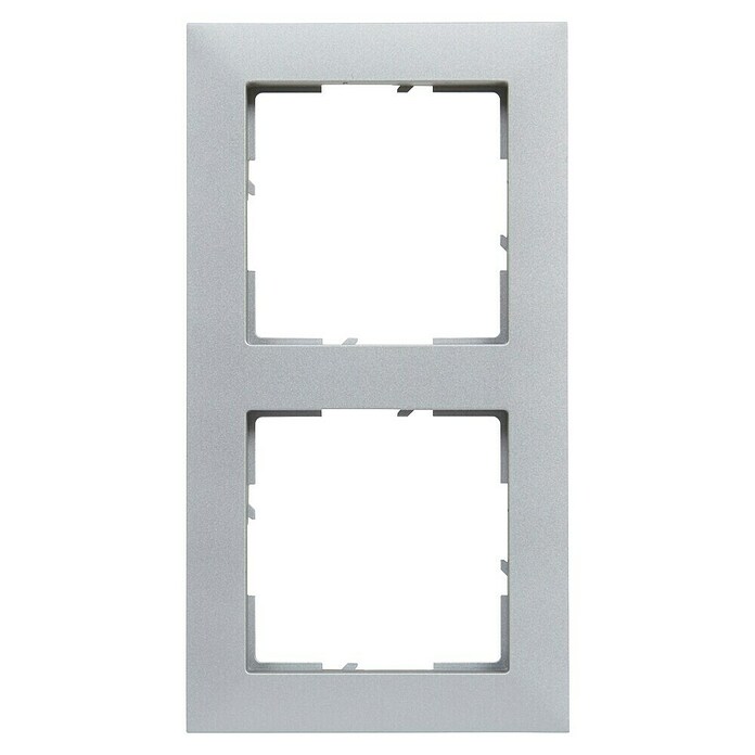 Legrand Suno Marco (Aluminio, Modelo de mecanismos: x 2, Plástico, Colocar) | BAUHAUS