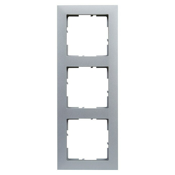 Legrand Suno Marco (Aluminio, Modelo de mecanismos: x 3, Plástico, Colocar) | BAUHAUS