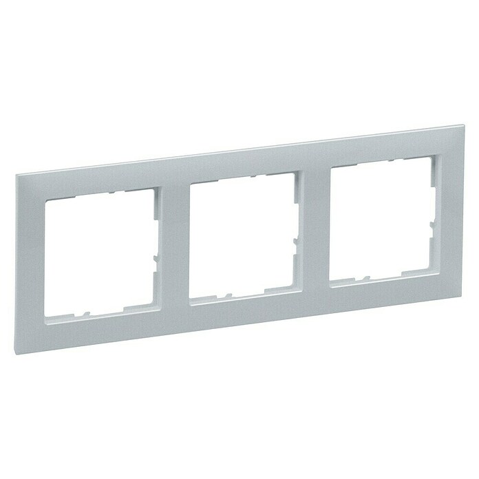Legrand Suno Marco (Aluminio, Modelo de mecanismos: x 3, Plástico, Colocar) | BAUHAUS