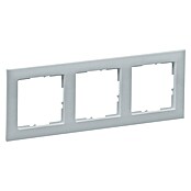Legrand Suno Marco (Aluminio, Modelo de mecanismos: x 3, Plástico, Colocar) | BAUHAUS