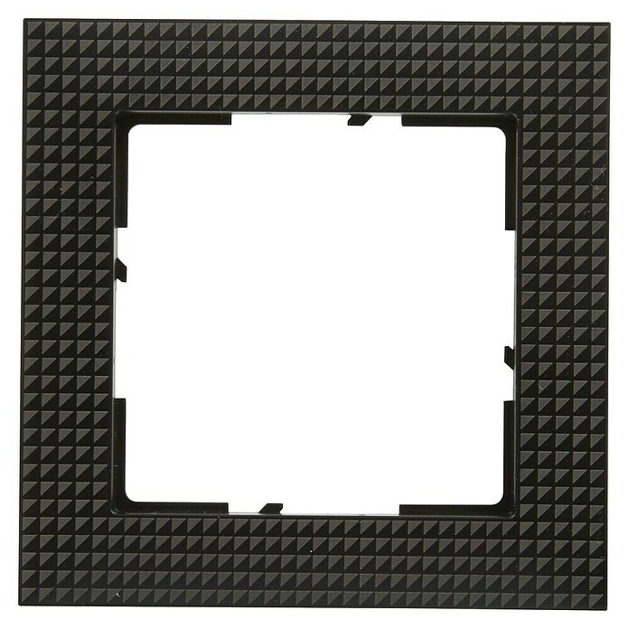 Legrand Suno Marco (Negro, Cepillado, Modelo de mecanismos: x 1, Plástico, Colocar) | BAUHAUS