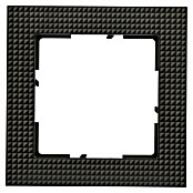 Legrand Suno Marco (Negro, Cepillado, Modelo de mecanismos: x 1, Plástico, Colocar) | BAUHAUS