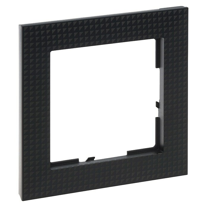 Legrand Suno Marco (Negro, Cepillado, Modelo de mecanismos: x 1, Plástico, Colocar) | BAUHAUS