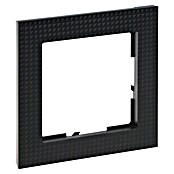 Legrand Suno Marco (Negro, Cepillado, Modelo de mecanismos: x 1, Plástico, Colocar) | BAUHAUS
