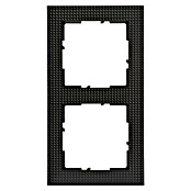 Legrand Suno Marco (Negro, Cepillado, Modelo de mecanismos: x 2, Plástico, Colocar) | BAUHAUS
