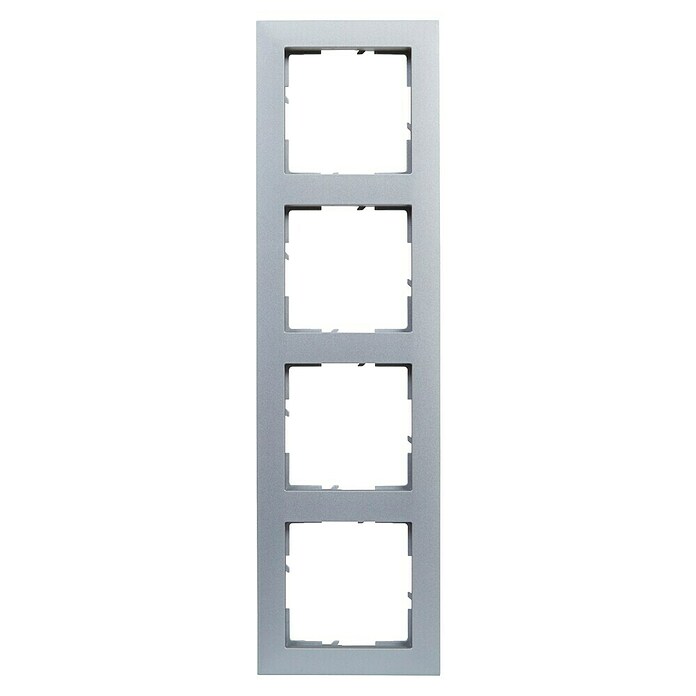 Legrand Suno Marco (Aluminio, Modelo de mecanismos: x 4, Plástico, Colocar) | BAUHAUS