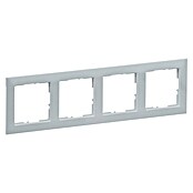 Legrand Suno Marco (Aluminio, Modelo de mecanismos: x 4, Plástico, Colocar) | BAUHAUS